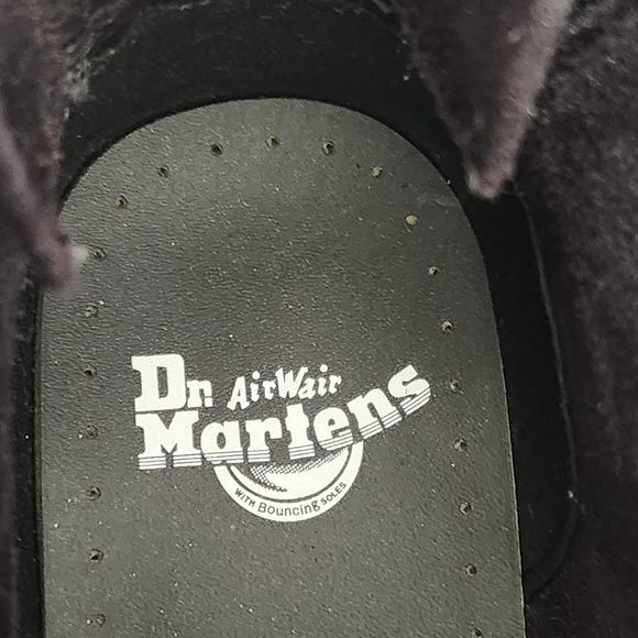 DR.MARTENS ZIP NAPPA 1460 BLACK Combat Moto boots, US Mens 4,US Women's 5 - Picture 9 of 12